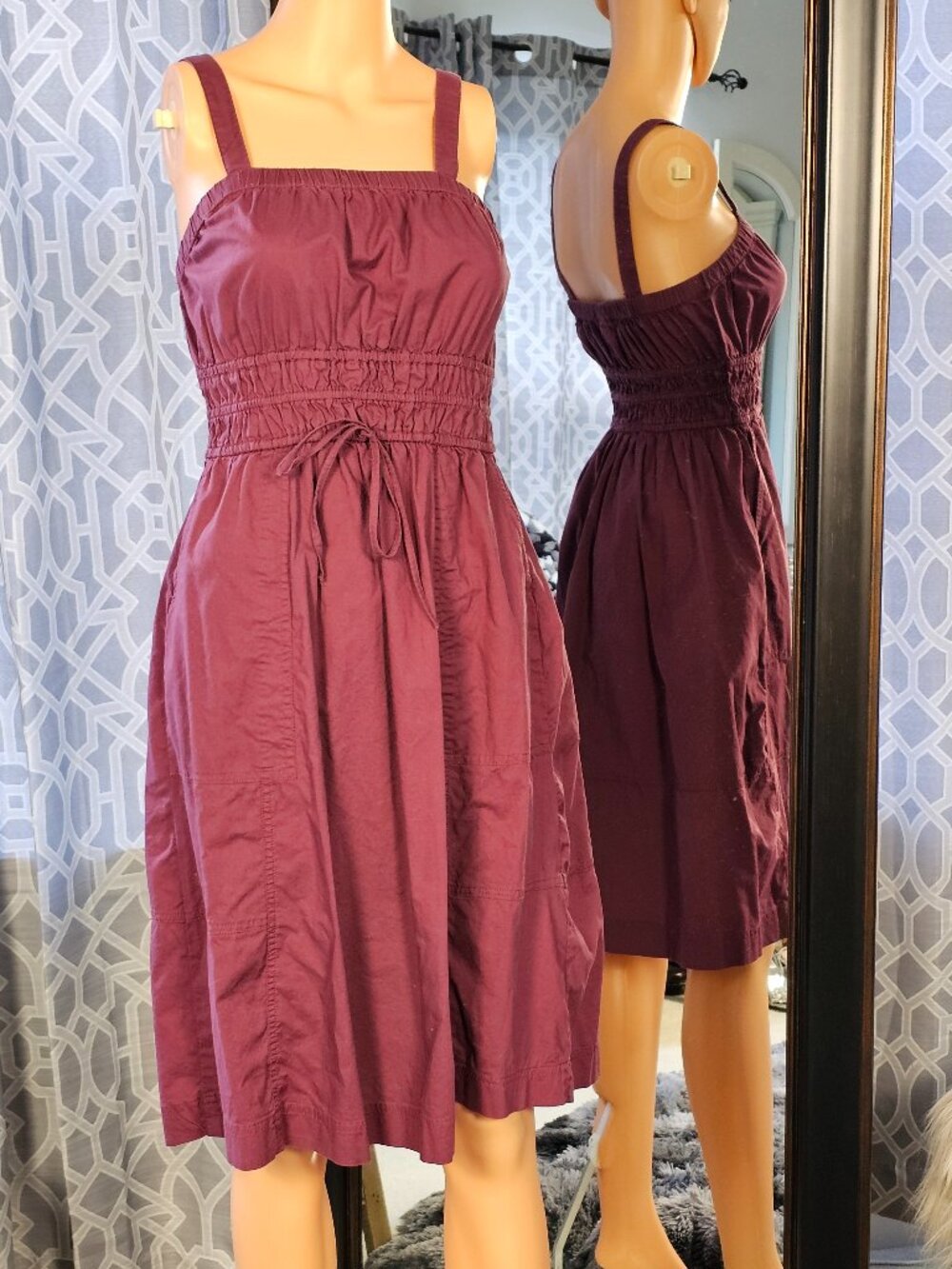 Universal Thread Smocked Midi Dress, Size S